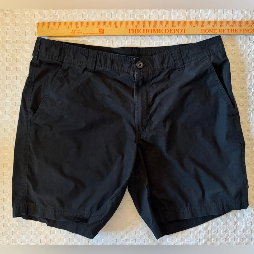 Columbia Sportswear Men’s Black Hiking Fishing Outdoor Shorts 38 Lightweight